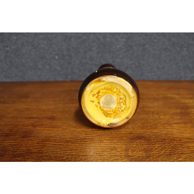 Weller Pottery Daffodil Vase For Sale - Image 10 of 11