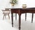 Solid Walnut Board Antique Drop Leaf Dining Center Console Table Clean! For Sale - Image 9 of 17