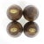 1970s Set of 4 Real Walnut Wood Bowls Vintage Mid-Century Modern For Sale - Image 5 of 7