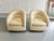Vintage upholstered barrel chairs that swivel. Made by Precedent furniture. Orignal early 1980s upholstery in wonderful...