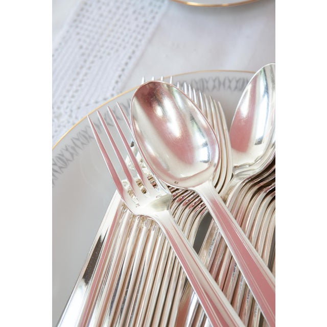 Vintage Cutlery Set for Eleven, 1930s, Set of 23 For Sale - Image 3 of 10
