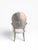 Textile Late 20th Century Hollywood Regency Silver Leaf Shell Back Armchairs in Brunschwig & Fils Velvet – Pair For Sale - Image 7 of 13