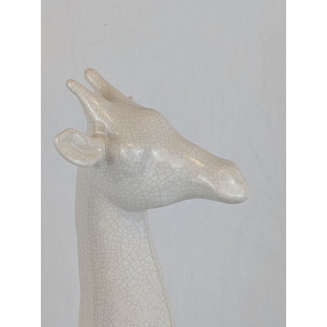 Ceramic Giraffe from Saint Clément, 1980s For Sale - Image 4 of 12