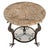 Metal Bronze Bird Form Side Tables W/ Marble Tops Attributed to Maitland Smith - A Pair For Sale - Image 7 of 17