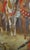 1970s Ukrainian Cossacks Painting, Antique Soviet Art, 1970s Oil on Canvas (130-80) For Sale - Image 5 of 6