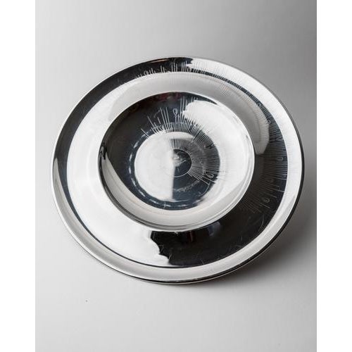 Vintage Stainless Steel Bowl in Polished Metal, 1980s For Sale - Image 11 of 11