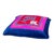 Contemporary Hand-Embroidered Needlepoint "Cat Lady" Custom Pillow, One of a Kind For Sale - Image 3 of 5