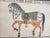 Home Inspirations is proud to offer this Lovely Grey horse beautifully painted on silk and ready to grace your wall.