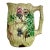 Vintage English Majolica Floral Branch Pitcher For Sale