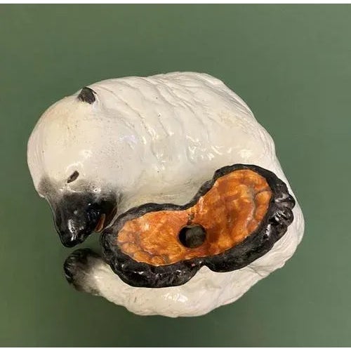 Ceramic Porcelain Figure Bear, 1940s For Sale - Image 7 of 13