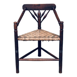 3-Legged Side Chair Model Monk, 1930s For Sale