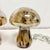 Vintage Italian Boho Chic Murano Hand Blown Vetri Mushroom Lamps - A Pair For Sale - Image 6 of 15