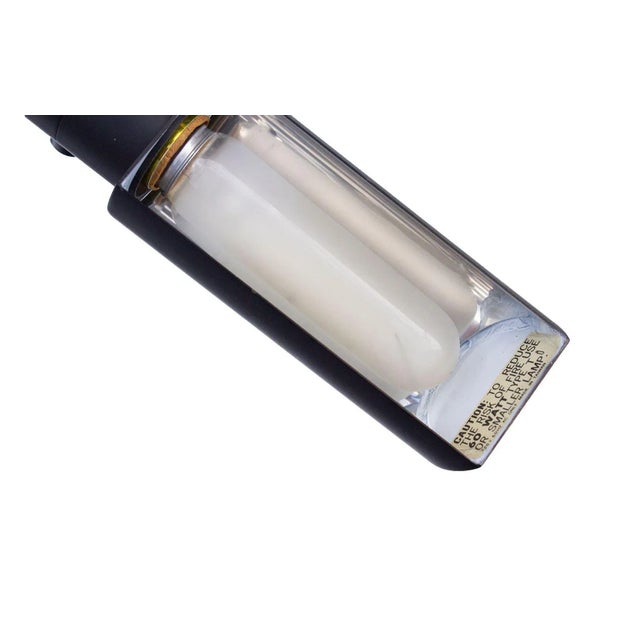 Matte Black Library Style Telescoping Floor Lamp For Sale - Image 9 of 12