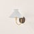 Mitzi Acacia 10.5 in. 1 Light Wall Sconce in Aged Brass Finish For Sale - Image 11 of 15