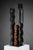 Alberto Cabiddu, Fratelli (Brothers) — Ebonized Wood Totemic Sculpture, 1998, Oak and Wood For Sale - Image 17 of 17