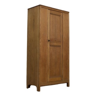 Vintage Art Deco Oak Hall Cupboard from Harris Lebus, 1930s For Sale