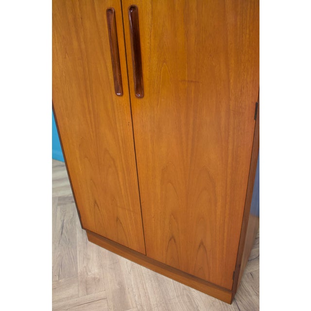 Vintage Wardrobe in Teak from G-Plan, 1960s For Sale - Image 10 of 11