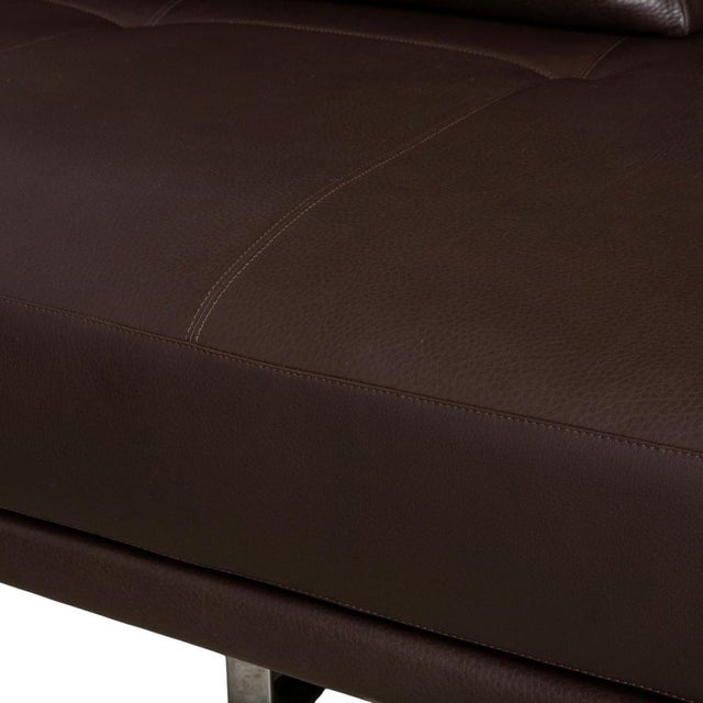 Animal Skin Prime Time Leather Corner Sofa from Walter Knoll For Sale - Image 7 of 18