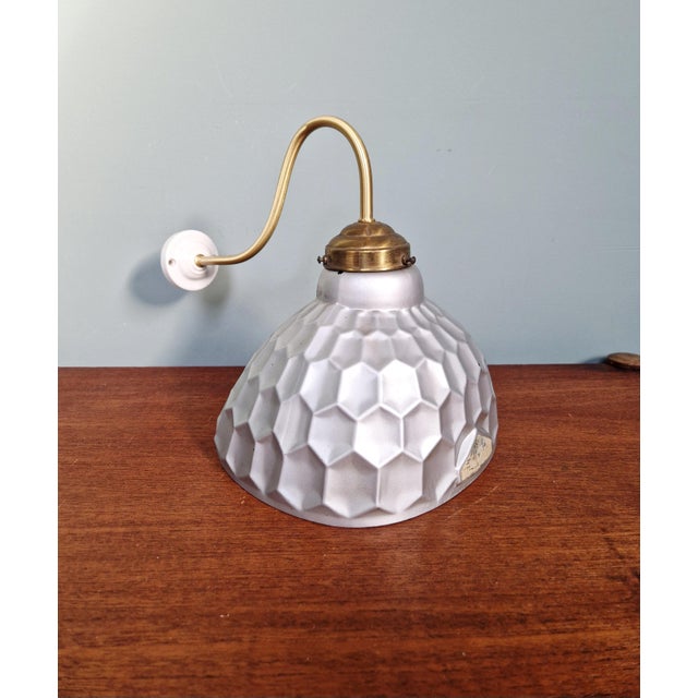 Mercury Glass Wall Sconce, Helioray, 1930s For Sale - Image 11 of 11