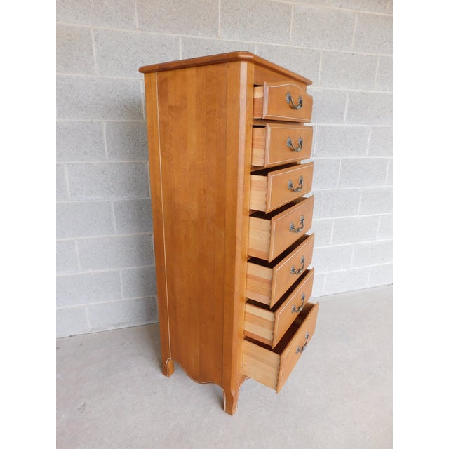 Brown Ethan Allen Country French Lingerie Chest 26-5224 Finish 246 For Sale - Image 8 of 11