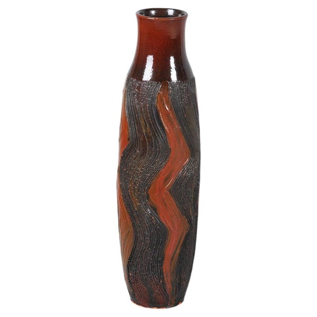 Mid-Century Vase in Ceramic, Czech, 1950s For Sale - Image 10 of 10