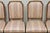 Vintage French Country Provincial Style Carved Walnut Dining Side Chair Set of 4 For Sale - Image 4 of 15