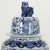 Large Pair of Chinese Blue and White Porcelain Lidded Urns For Sale - Image 9 of 13