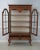 English English George III Custom Quality Walnut 3 Piece China Cabinet For Sale - Image 3 of 12