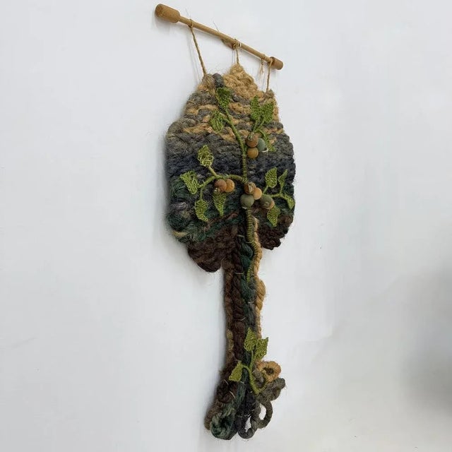 1970s Vintage Tree Wall Tapestry, 1970s For Sale - Image 5 of 18