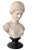 Italian Carved Marble Bust of a Young Woman For Sale - Image 12 of 16