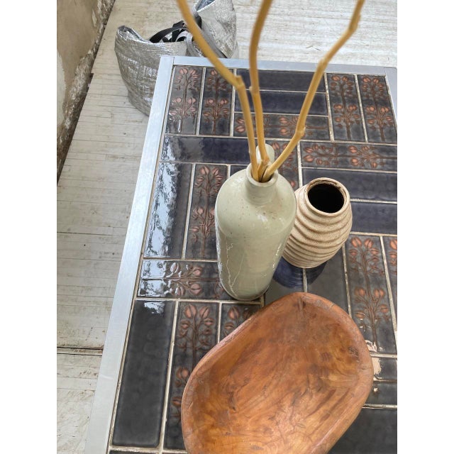Chrome and Tiled Coffee Table, 1950s For Sale - Image 18 of 18