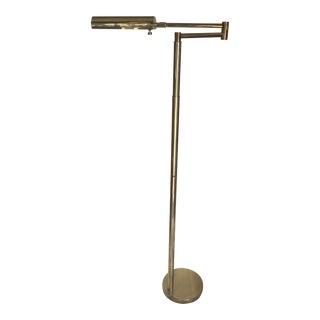 Koch & Lowy Brass Floor Lamp For Sale