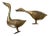 Vintage Brass Duck Figurines - a Pair For Sale