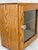 Wood Antique Traditional Oak Doctor’s Apothecary Glass Front Cabinet For Sale - Image 7 of 12