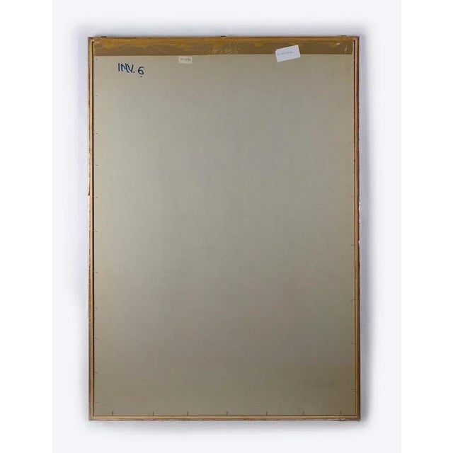 Modern Leo Guida, Window 1, Original Screen Print and Embossing, 20th Century For Sale - Image 3 of 4