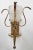 Vintage Wall Sconces - Wrought Iron With Gilt Finish - A Pair For Sale - Image 4 of 11