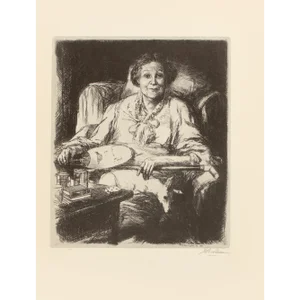 1939 After John Sloan "Mother", First Edition Period Offset Lithograph
