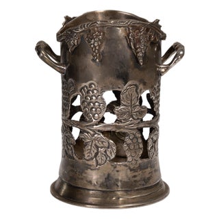 Mid 20th Century France Art Nouveau Silver Decorative Object For Sale