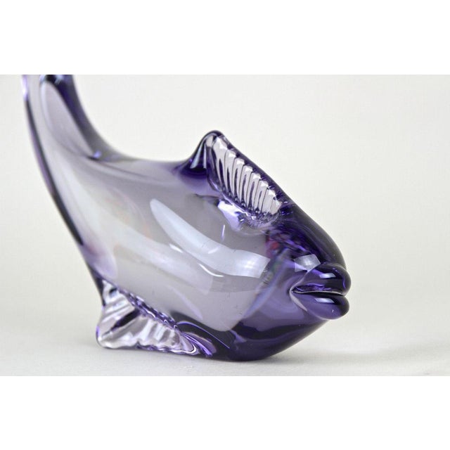 Mid-Century Modern Murano Glass Fish, Italy, 1970s For Sale - Image 16 of 18