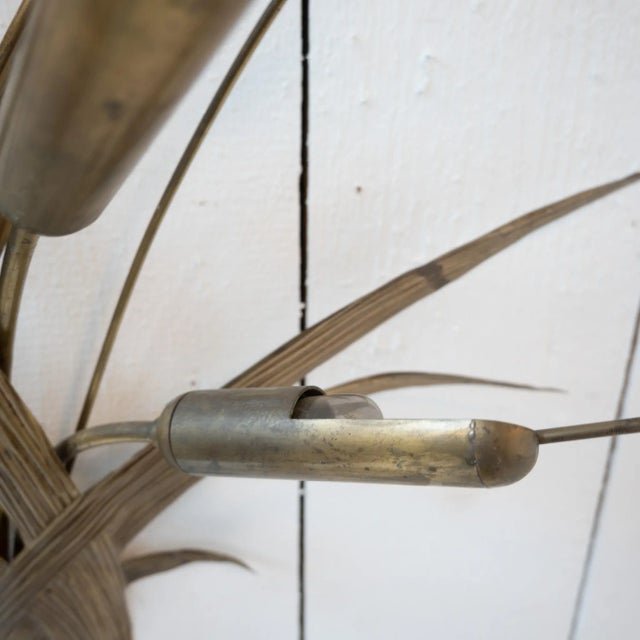 1970s Vintage Brass Wall Lights, 1970s, Set of 2 For Sale - Image 5 of 8