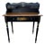 Early 20th Century Ethan Allen Hitchcock Style Stenciled & Ebonized Ladies Writing Desk and Woven Rush Seat For Sale