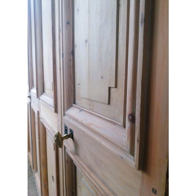 Antique Double Doors in Wood, 1890s, Set of 2 For Sale - Image 18 of 18