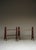 Mid-Century Freestanding Stackable Book Shelves, 1950s, Set of 2 For Sale - Image 12 of 18