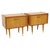Vintage Rockabilly Nightstands in Light Wood, 1970s, Set of 2 For Sale - Image 4 of 18