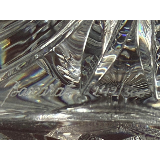 Baccarat Extremely Rare Limited Edition Flaubert Ink Well # 242 of 300 Made. Like New Condition. For Sale - Image 11 of 11