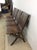 Antique Set of Four Folding Theater Seats For Sale In Philadelphia - Image 6 of 12