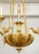 Bespoke Giltwood Hand-Carved Chandelier in the Neoclassic Manner For Sale - Image 10 of 11