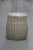 White Wicker Basket with Lid, 1970s For Sale - Image 10 of 12