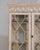 European two-part vitrine cabinet with fine carvings, circa 1790 For Sale - Image 16 of 17