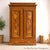 Antique 1870s EASTLAKE Victorian Knockdown | Walnut w/ Burl | Wardrobe Armoire Era: Circa 1870–1880 (Eastlake Movement)....